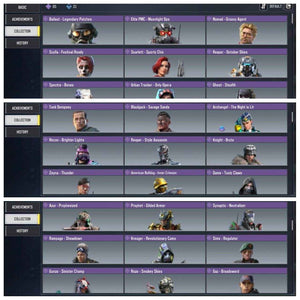 Level 317 with 3 legend and 133 epic guns and 86 characters - Quickgameshop