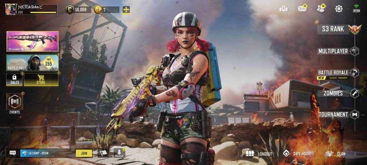 Level 350 with 1 legend and 112 epic guns and 53 characters - Quickgameshop
