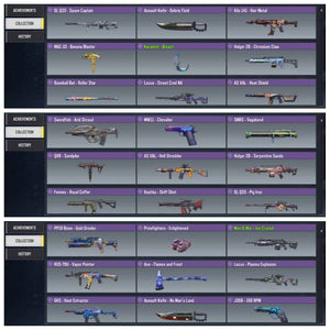 Level 305 with 3 legend and 159 epic guns and 89 characters - Quickgameshop