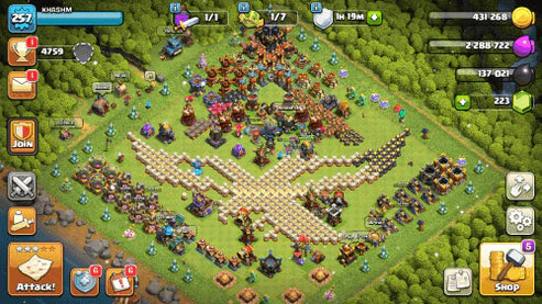 Clash of Clans Account | TH17 Level 257 | Max Heroes (K96, Q97, M71, W75, R50) | BM30