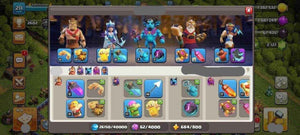 Clash of Clans Account | TH17 Level 211 | Max Heroes (K62, Q98, M70, W72, R45) | BM30 - Quickgameshop