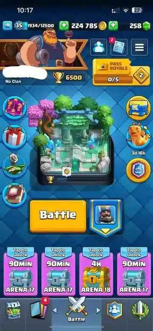 clash royal full access Account NW35 - Quickgameshop