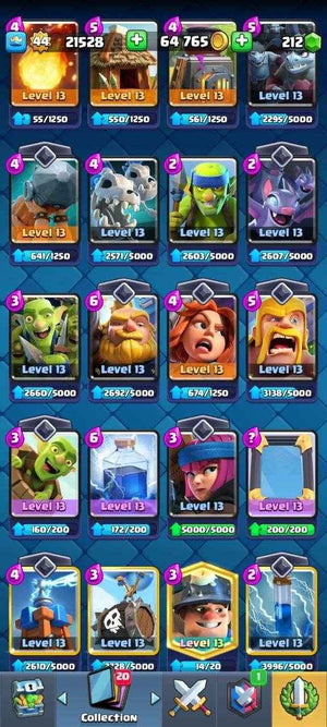 Royale KT14| LeveL 44 | 5 Card LeveL 44 - Quickgameshop