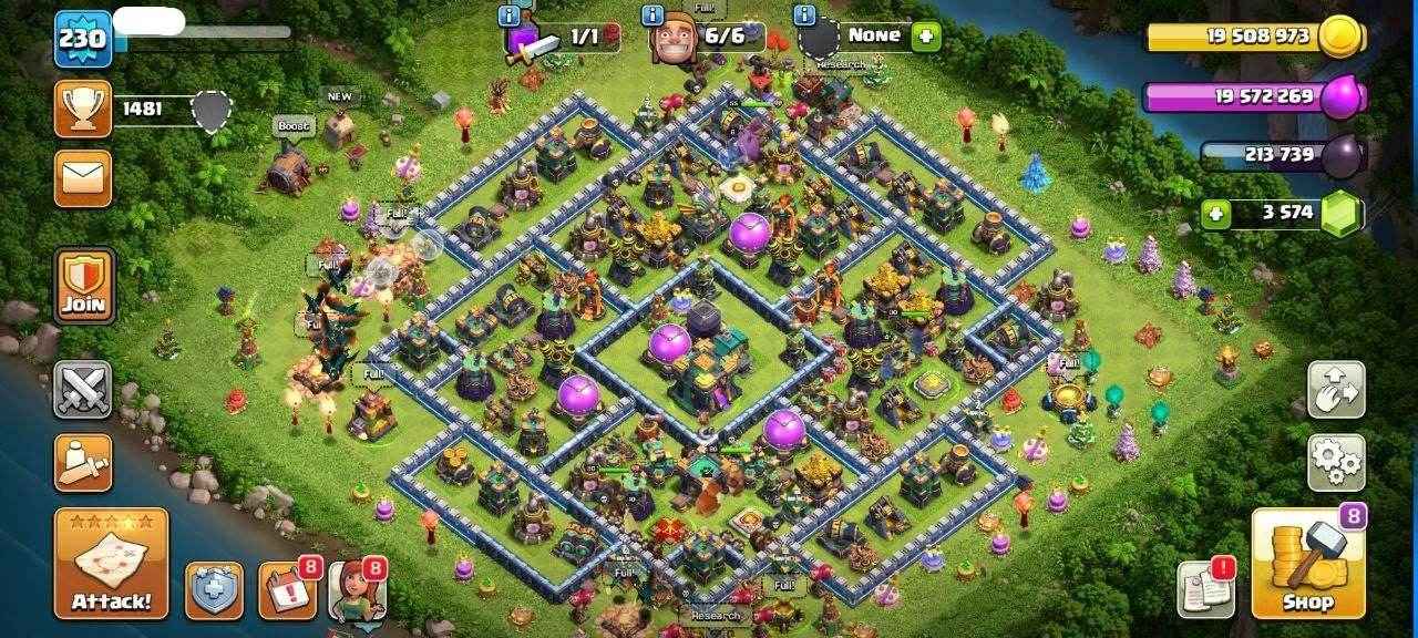 TH14 Level 241 KB80-AQ80 -GW55-RC30 - Quickgameshop