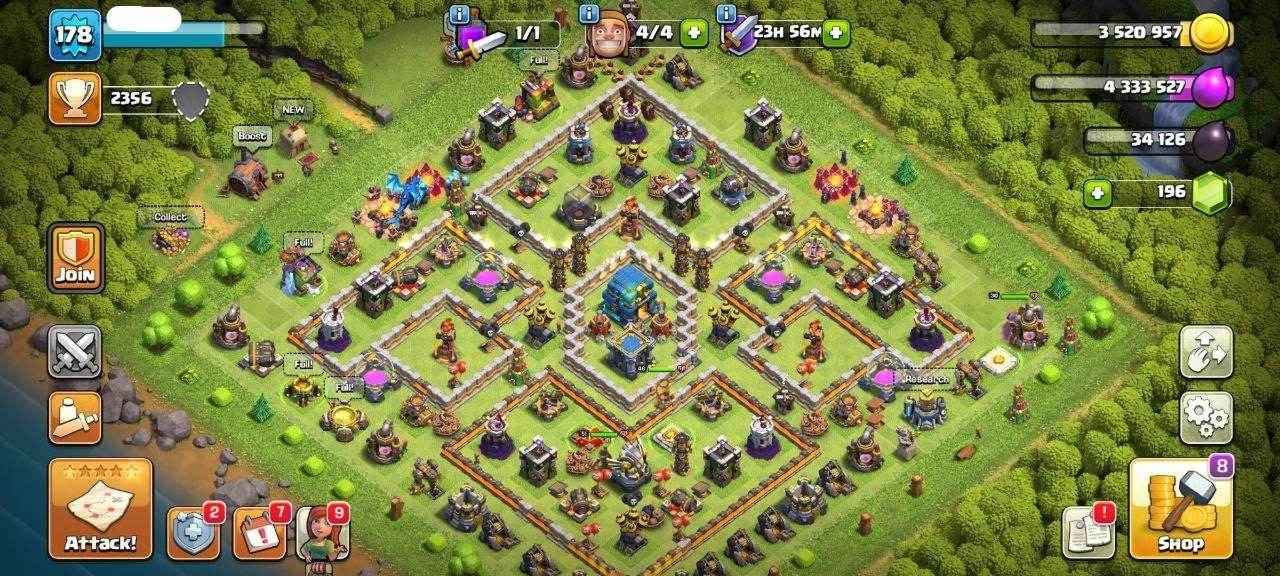 TH12 Level 178 KB46-AQ51 -GW30 - Quickgameshop