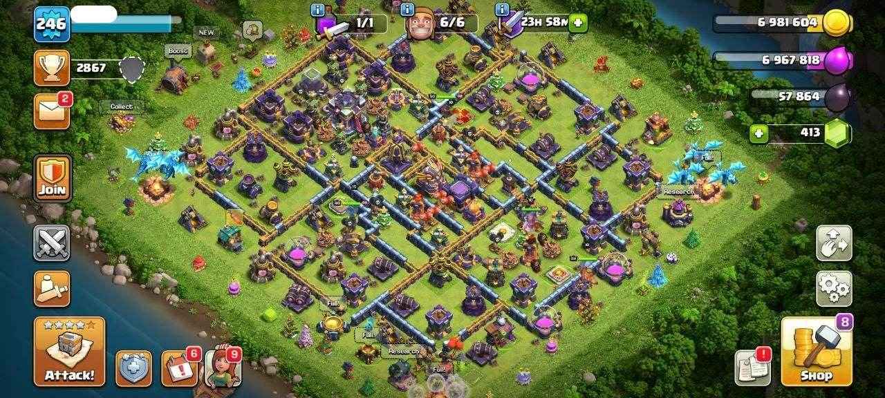 TH15 Level 246 KB89-AQ90 -GW65-RC40 - Quickgameshop
