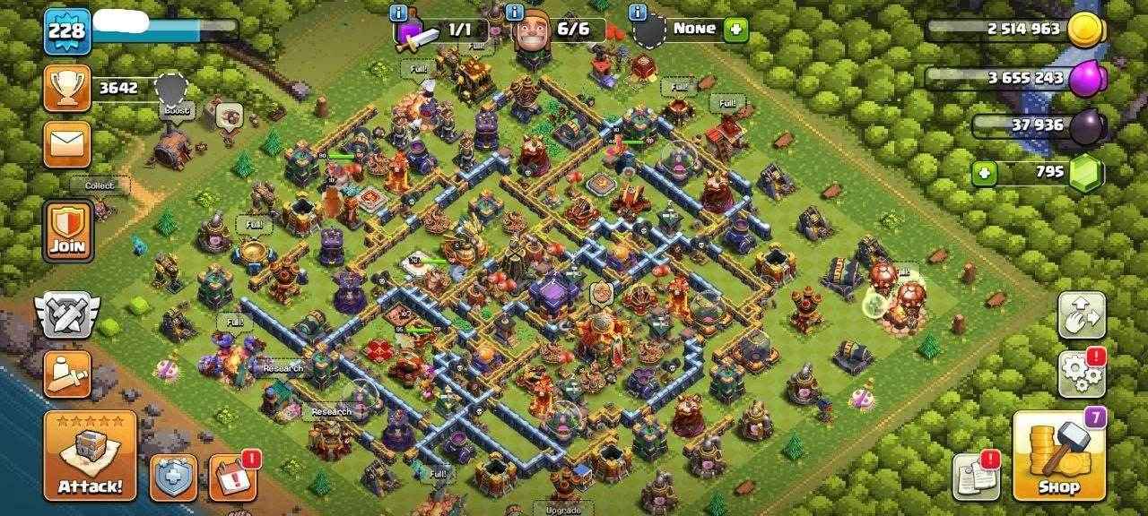 TH16 Level 228 KB90-AQ95 -GW70-RC45 - Quickgameshop