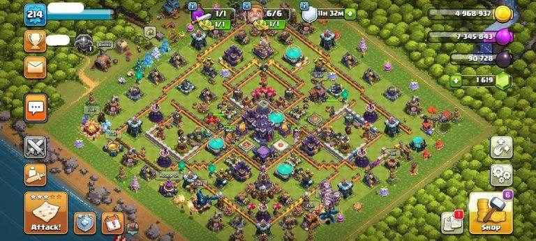 TH15 Level 214 KB57-AQ79 -GW58-RC15 - Quickgameshop