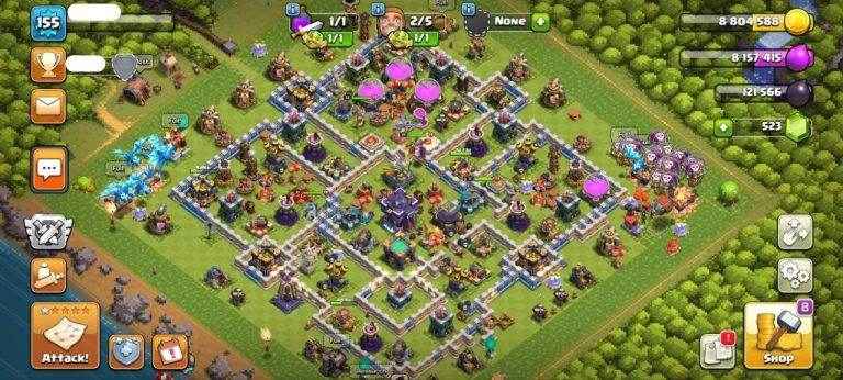 TH15 Level 155 KB51-AQ61 -GW19-RC8 - Quickgameshop