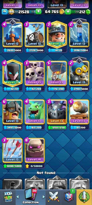 Royale KT14| LeveL 44 | 5 Card LeveL 44 - Quickgameshop