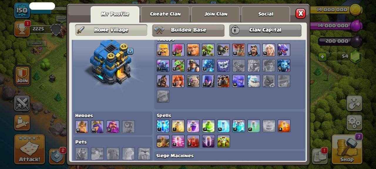 TH12 Level 150 KB38-AQ46 -GW21 - Quickgameshop