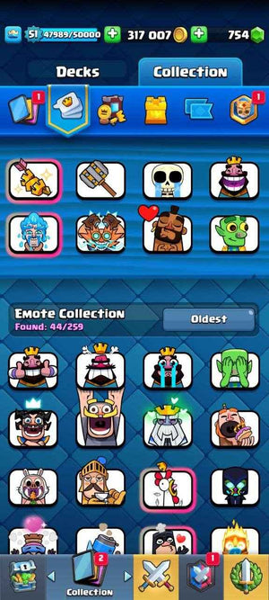Royale KT16 | LeveL 51 | 5 Card Elite - Quickgameshop