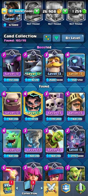 Royale KT13| LeveL 51 | 14 Card LeveL 13 Exclusive | Emote 12 - Quickgameshop