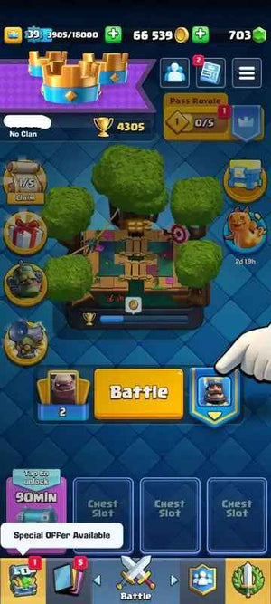 Royale KT12| LeveL 39 | 13 Card LeveL 13 | Exclusive Emote 5 - Quickgameshop