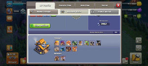 COC Account TH17 Level 241 KB100-AQ100 -GW75-RC50-MK72 - Quickgameshop