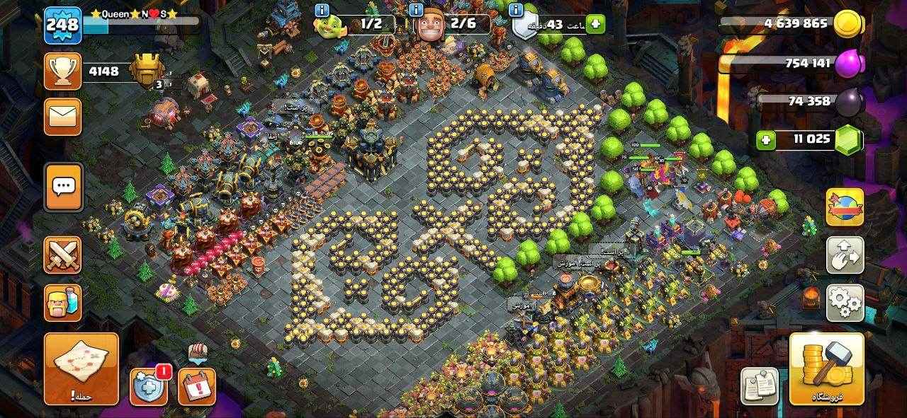 COC Account TH17 Level 255 KB100-AQ100 -GW75-RC50-MK87 - Quickgameshop