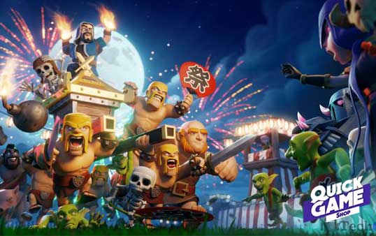 Buying a Clash of Clans Account with Maxed Heroes