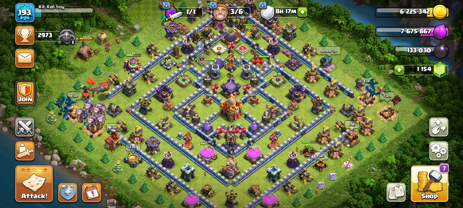 TH16 Level 193 KB51-AQ81 -GW33-RC13