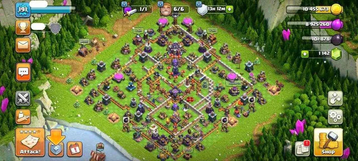 TH15 Level 191 KB58-AQ55 -GW46-RC11