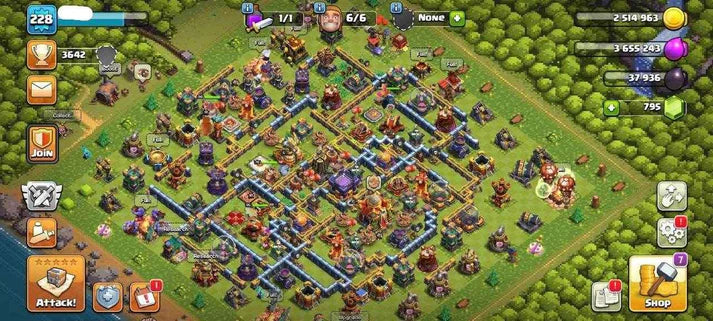 TH16 Level 228 KB90-AQ95 -GW70-RC45