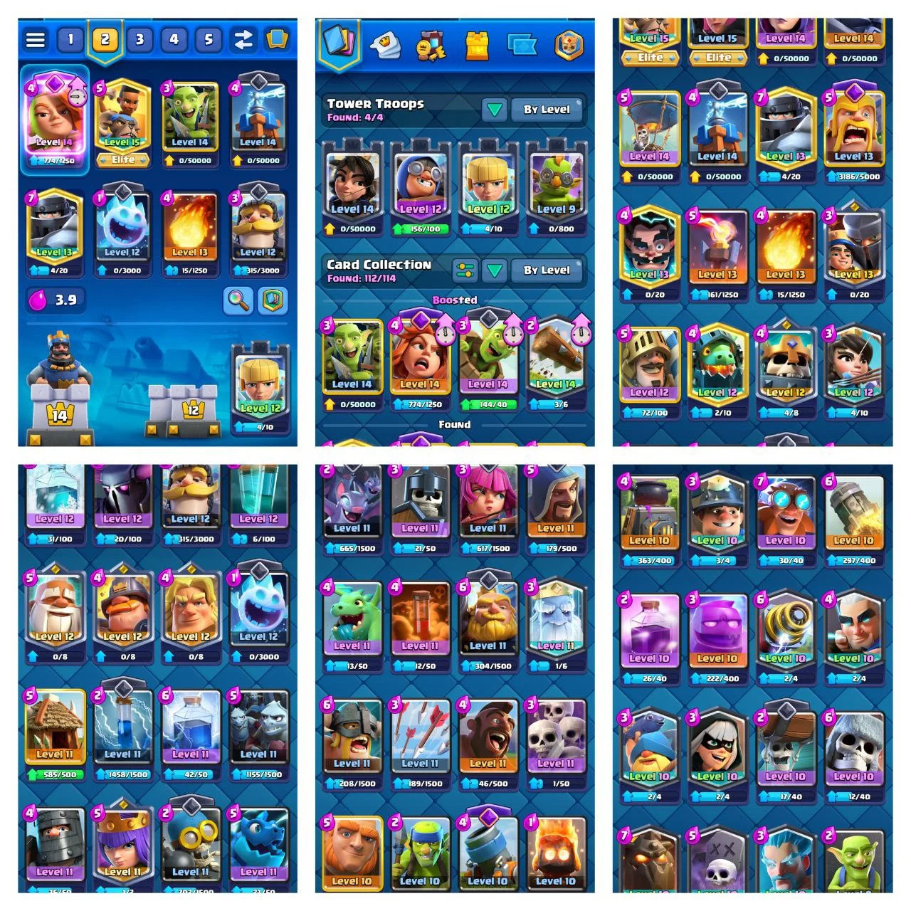 clash royal full access Account NW13