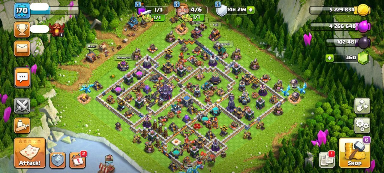 TH15 Level 170 KB53-AQ58 -GW35-RC11