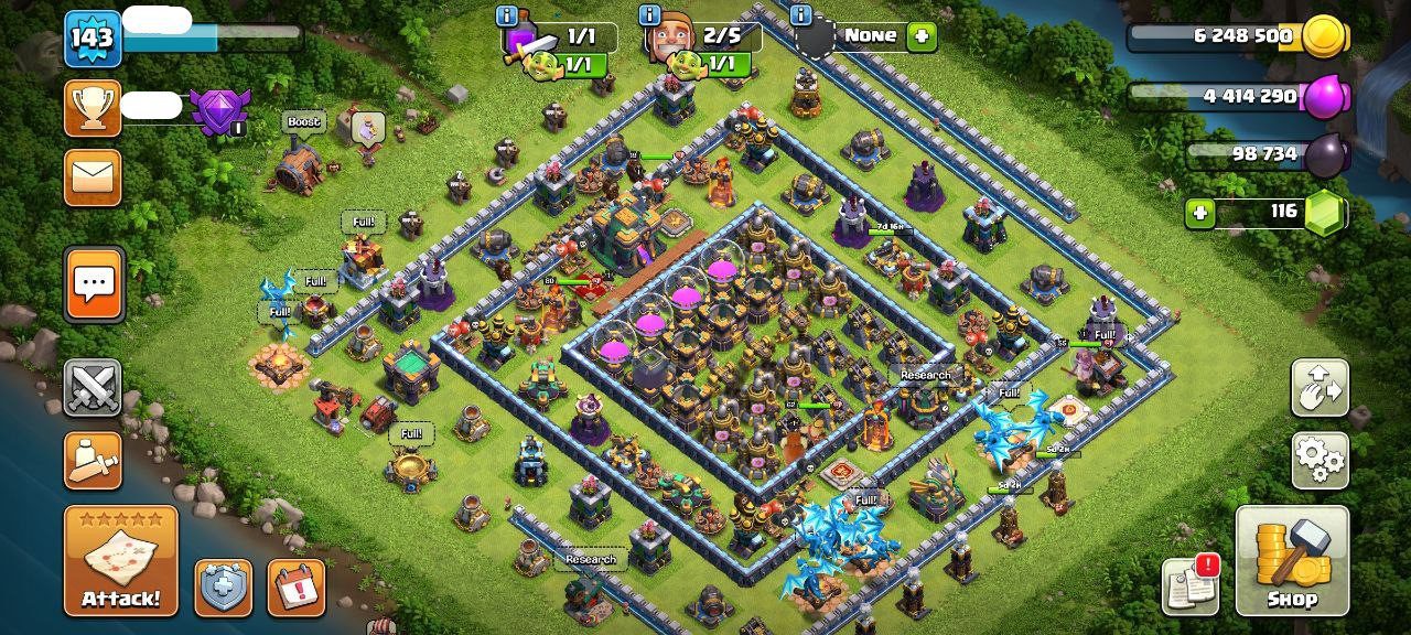 TH14 Level 143 KB62-AQ80 -GW55-RC19