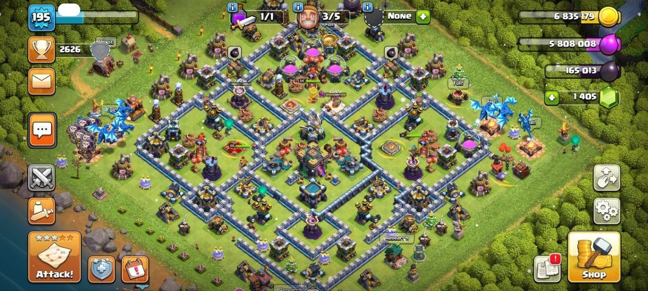 TH14 Level 195 KB66-AQ68-GW45-RC11