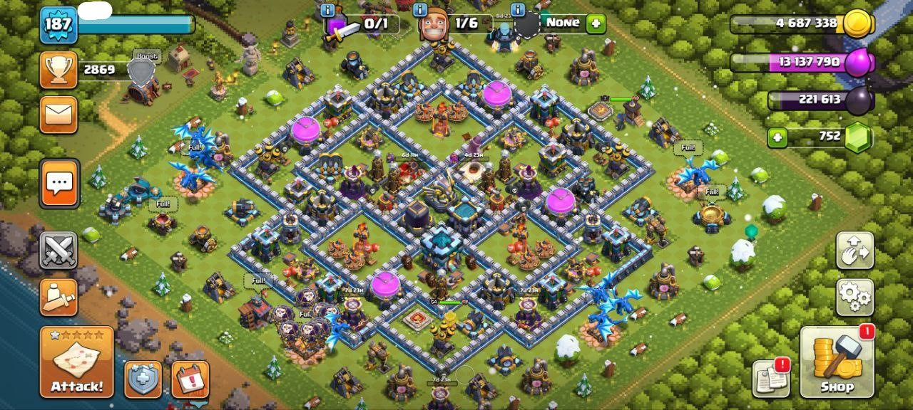 TH13 Level 187 KB54-AQ67 -GW30-RC7