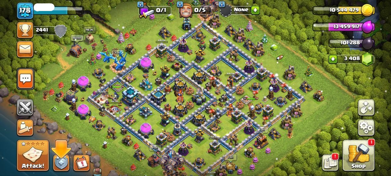 TH13 Level 178 KB60-AQ67 -GW31-RC8