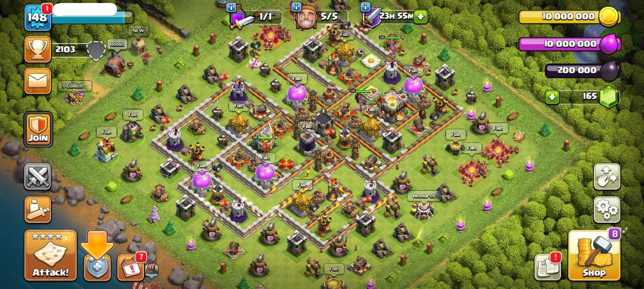 TH11 COC ACCOUNT Level 148 – Full Max