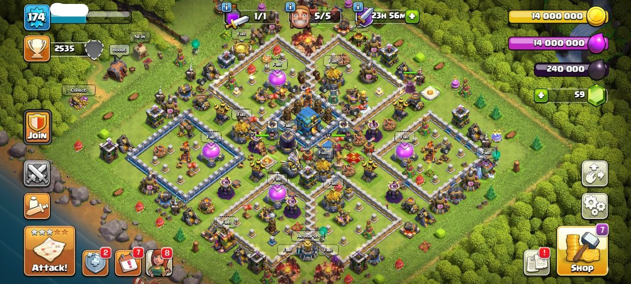 TH12 Level 174 KB52-AQ65 -GW30