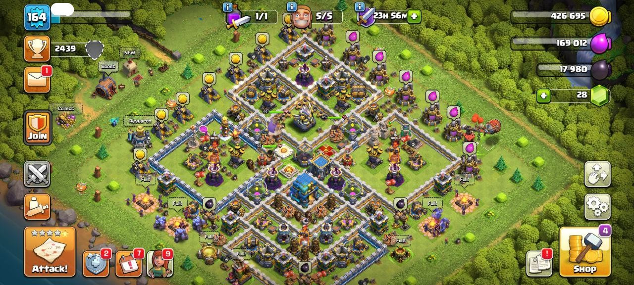 TH 12 COC ACCOUNT Level 164 KB65-AQ65 -GW40