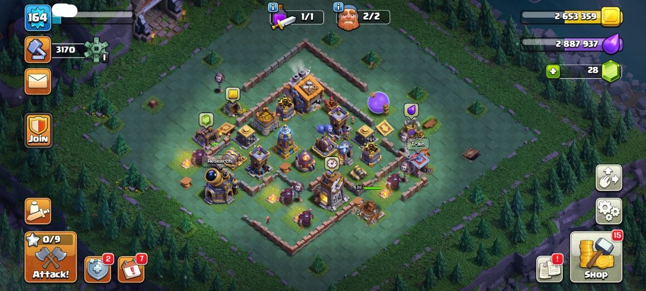 TH 12 COC ACCOUNT Level 164 KB65-AQ65 -GW40